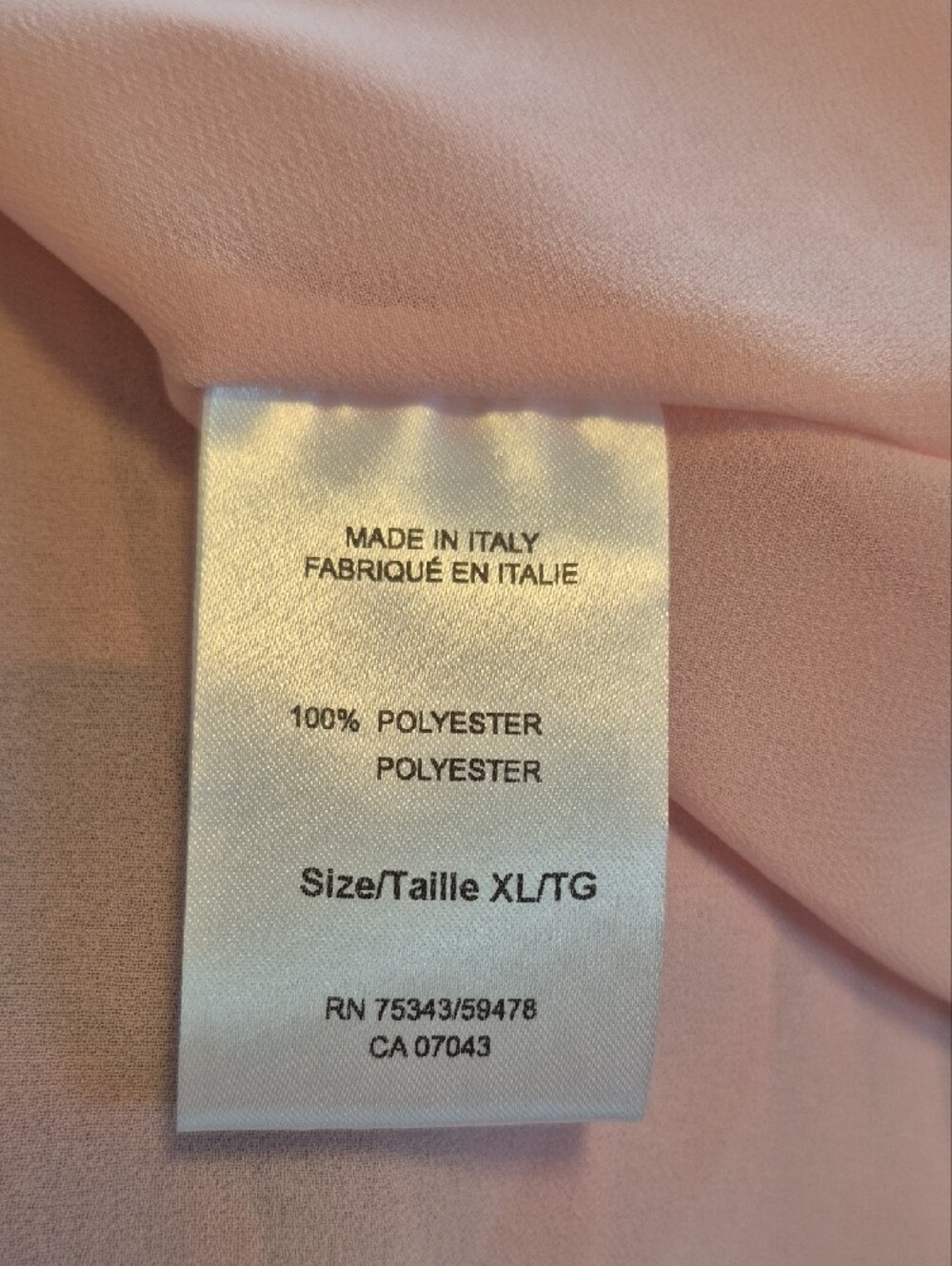 YNI Studion Multi-Colored Pleated Long Sleeve Dress – XL NWT - Picture 8 of 9